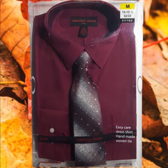 Christian Aujard Other - Christian Aujard Oxford Beet Red Button Down Shirt